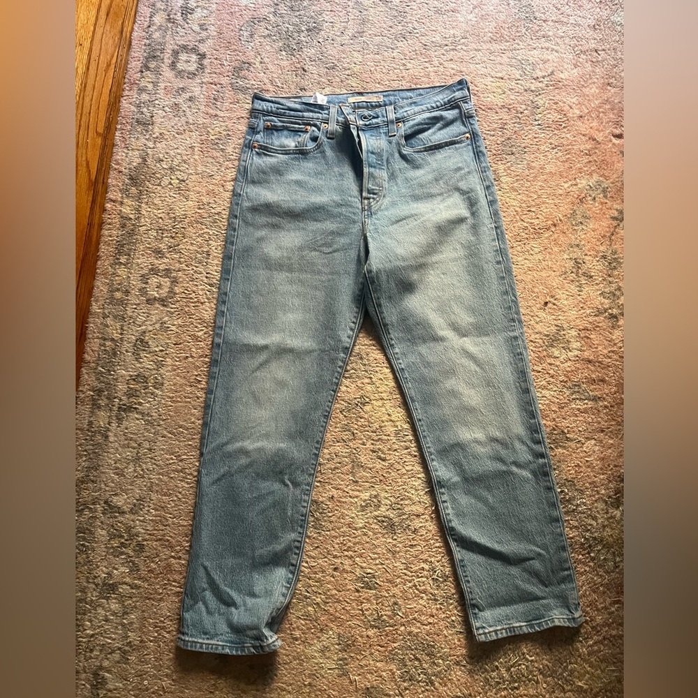levi’s wedgie straight jeans, size 30